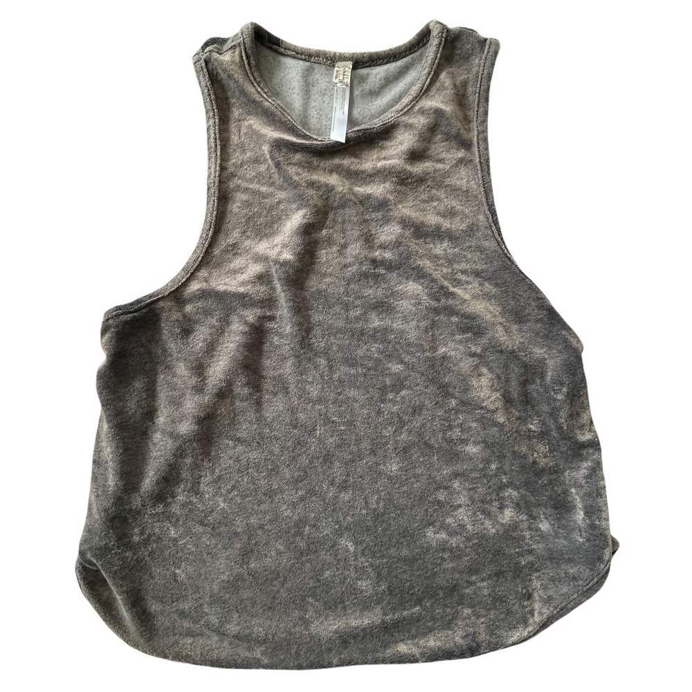 Free People velvet racerback tank